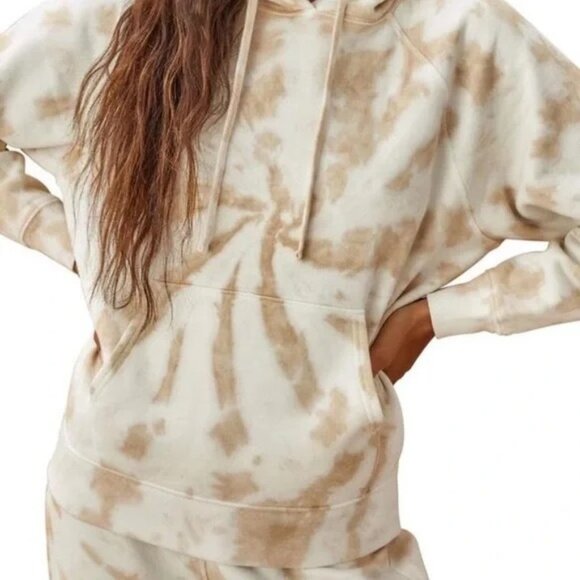 Reformation Jeans Women’s Tanner Classic Tie Dye Pullover Hoodie Sweater Sz S - Picture 1 of 9